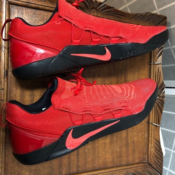 NIKE ,Men,Snickers,Red,Sz us 18, air foamposite pro gym, non-slip